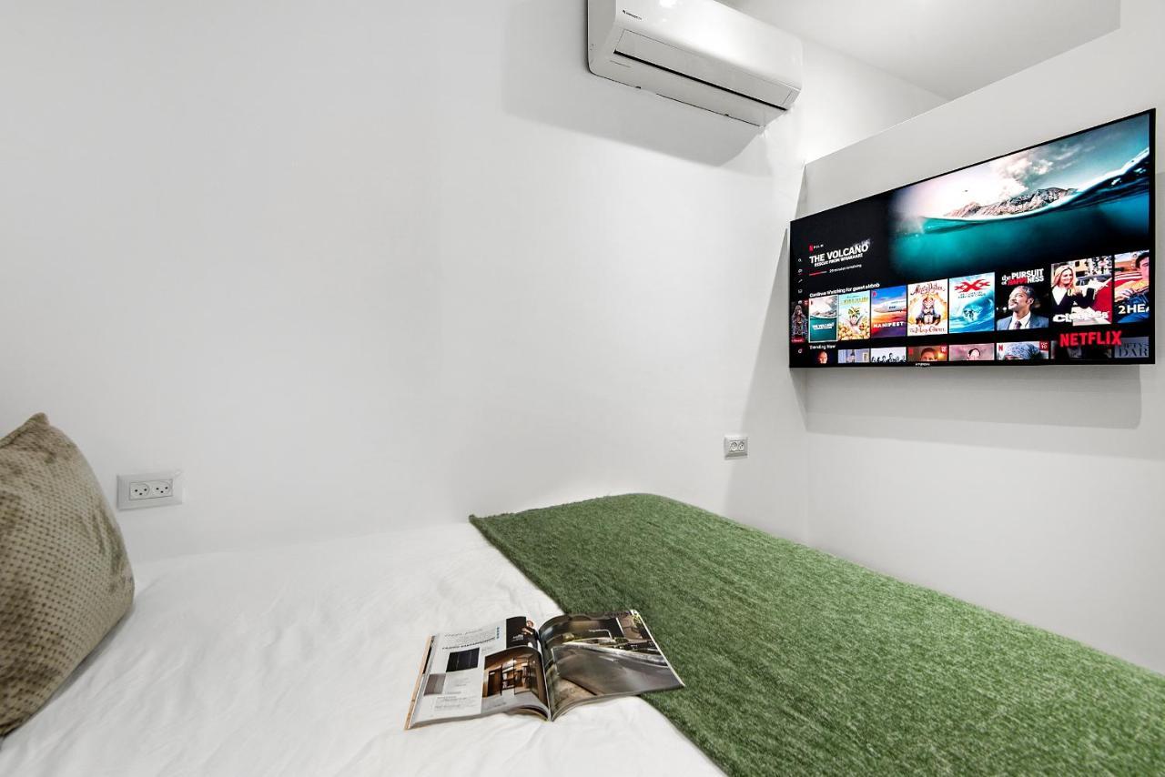 Renovated Apt On Frishman Beach With Bomb Shelter M8 텔아비브 외부 사진